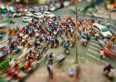 2. Platz Street: Rush Hour in Saigon