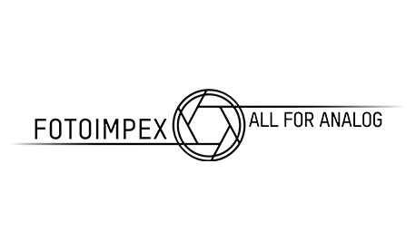 Logo von Fotoimpex mit dem Schriftzug „All for Analog“ – Experte für analoge Fotografie und Partner der Imaging World 2025.