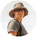 orträt von Sandra Petrowitz, Referentin auf der Imaging World 2025, Expertin für Safari- und Wildlife-Fotografie