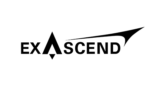 Exascend Logo – Professionelle SSD-Speicherlösungen und Speichermedien auf der Imaging World 2026