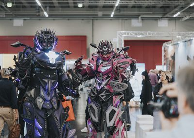 Walking Acts auf der Imaging World Messehalle