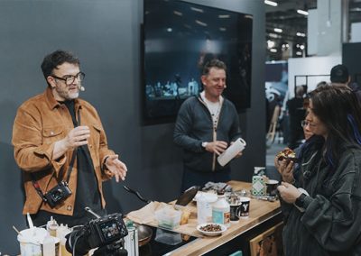 Kreativer Playground mit Küche und Live-Aktion auf der Imaging World