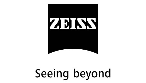 Logo von ZEISS mit dem Slogan „Seeing beyond“ – Aussteller auf der Imaging World 2025